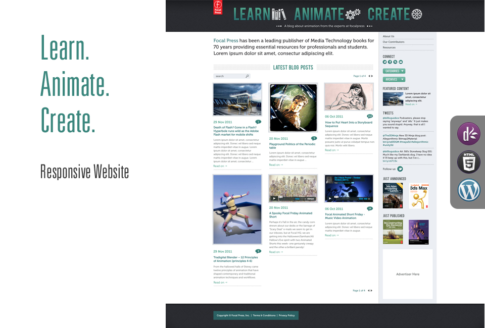 Learn. Animate. Create.